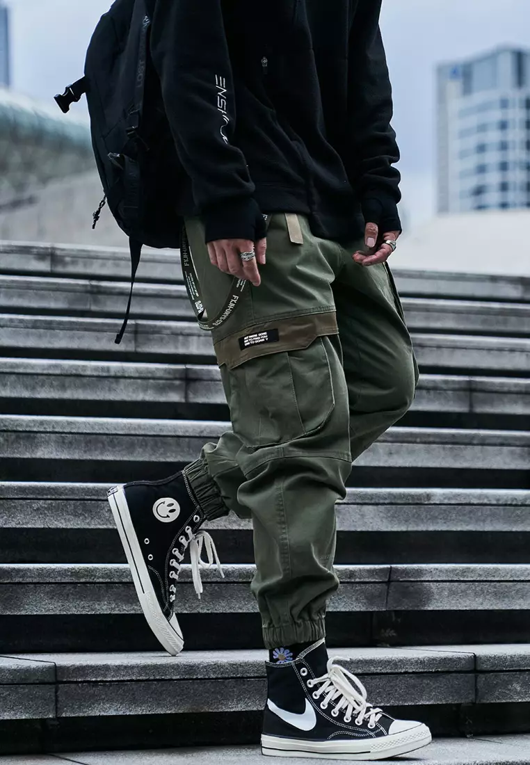 Street Style Casual Cargo Pants TW5135