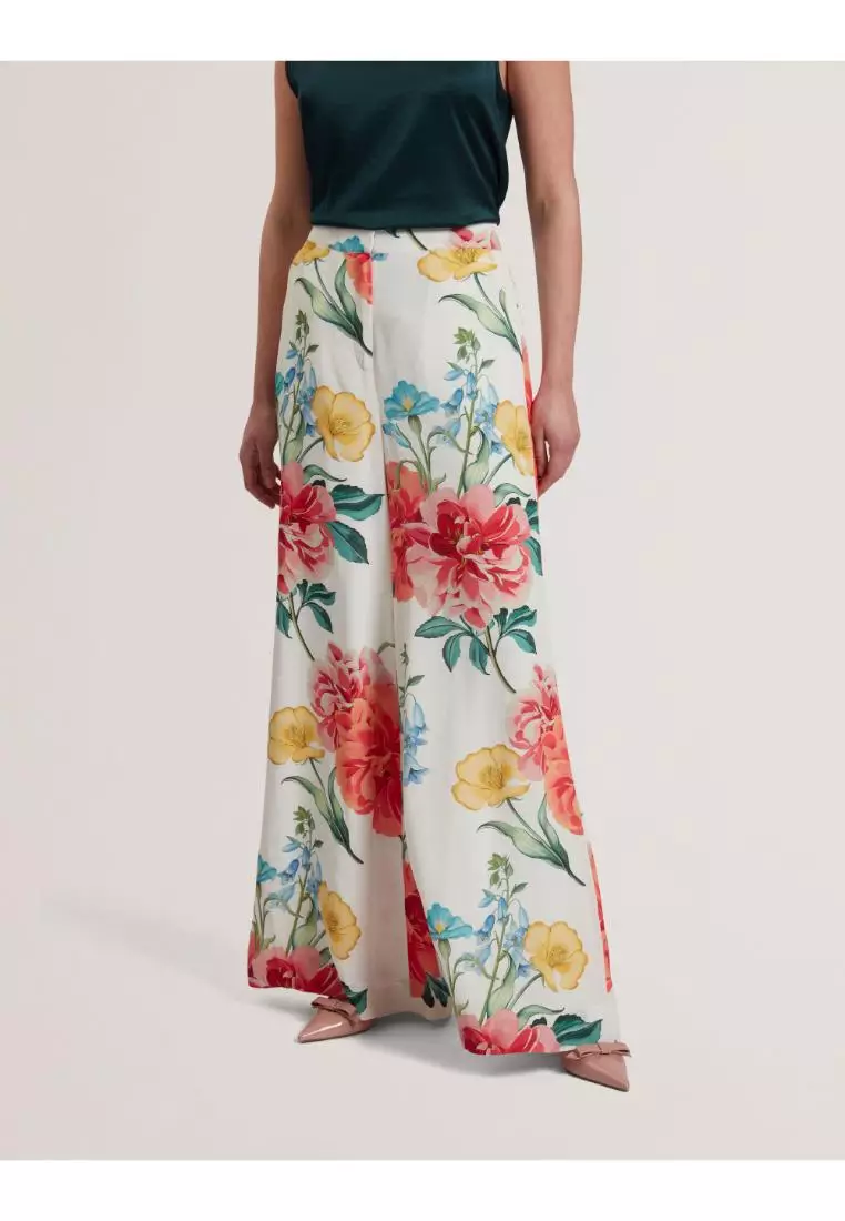 Pantalon Lounge Homme Ted Baker, Rouge Multi à Carreaux, Coton 100%, Taille M