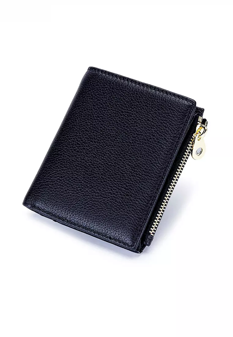 Full Grain Leather Fold Wallet JW YT-6089