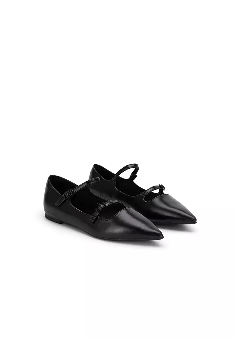 MARY JANE POINTED TOE FLAT