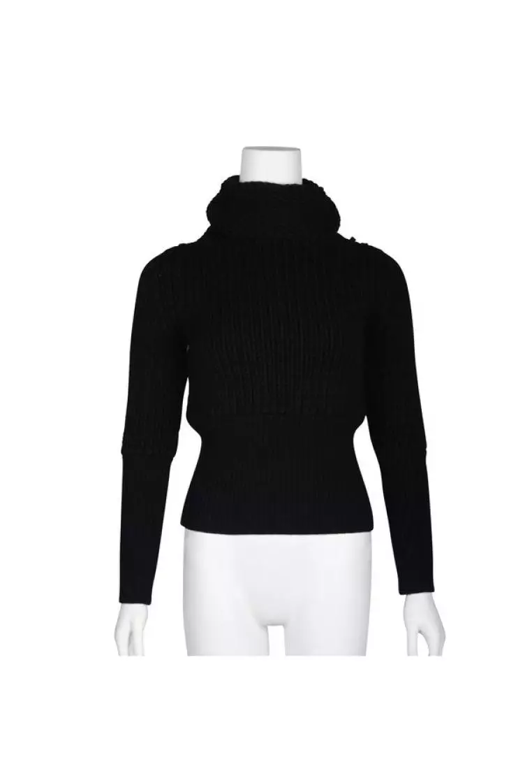 Gucci black and white sweater discount