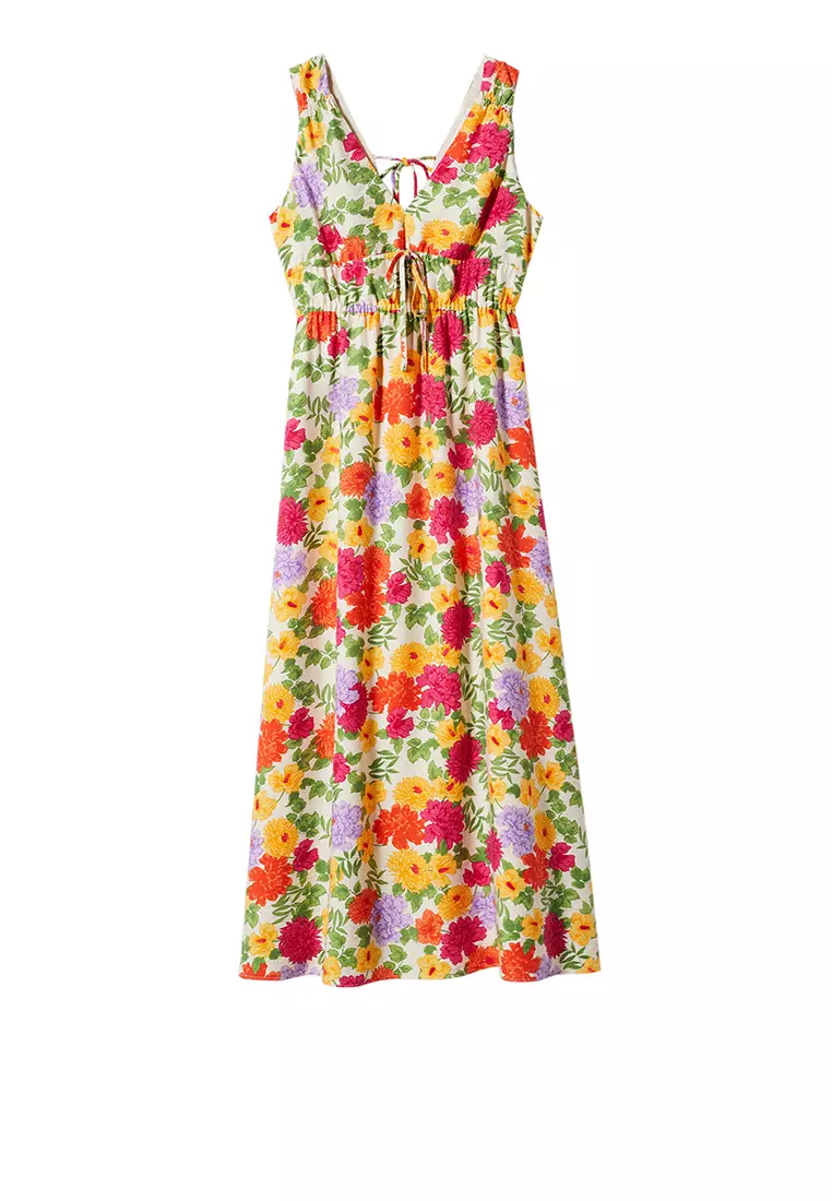 Midi Printed Dress
