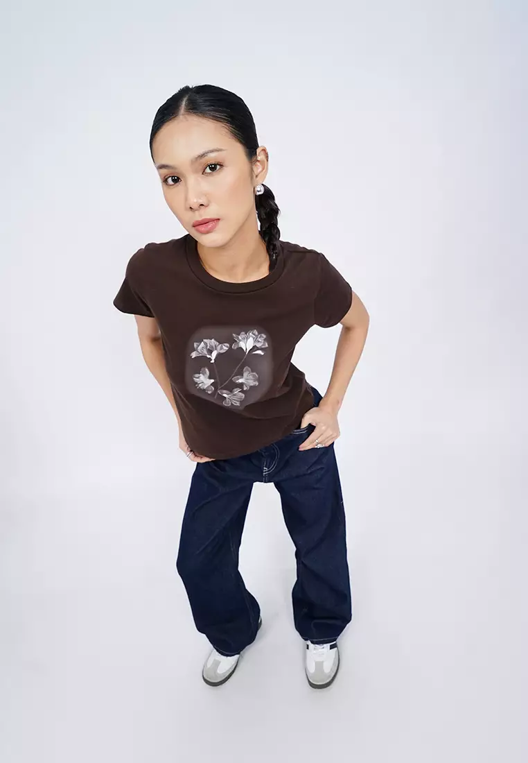 Short Sleeve Boxy Graphic T-Shirt