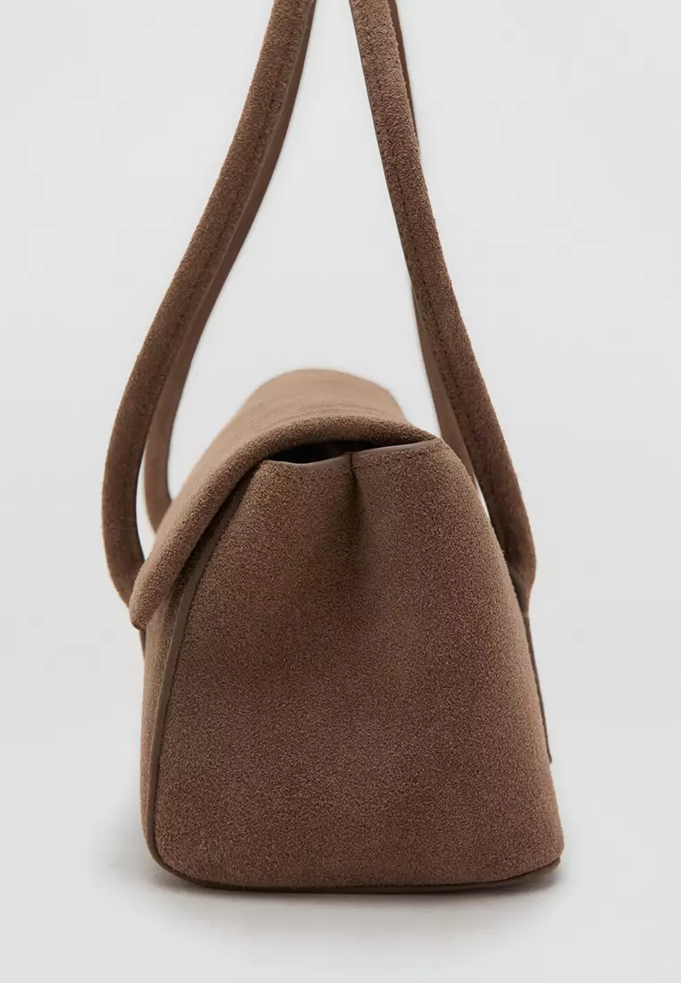 Suede Shoulder Bag