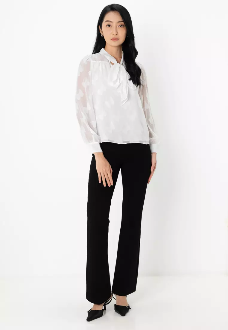 Pina L/S Woven Top