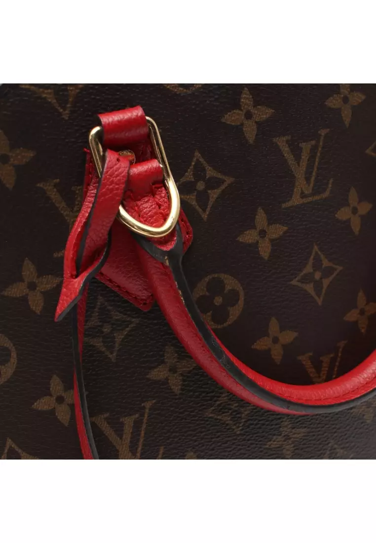 Buy Louis Vuitton Pre-loved LOUIS VUITTON Alma bag Into bag Rouge Handbag  PVC leather Brown Red 2023 Online