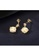 SUNRAIS gold High quality Silver S925 gold simple design earrings 4D275ACBF3E142GS_3