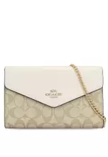 Coach top envelope clutch