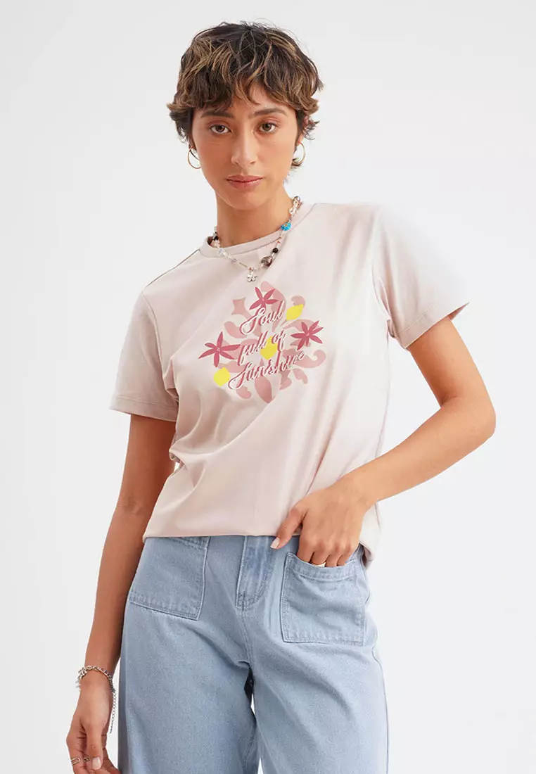v neck mustard top