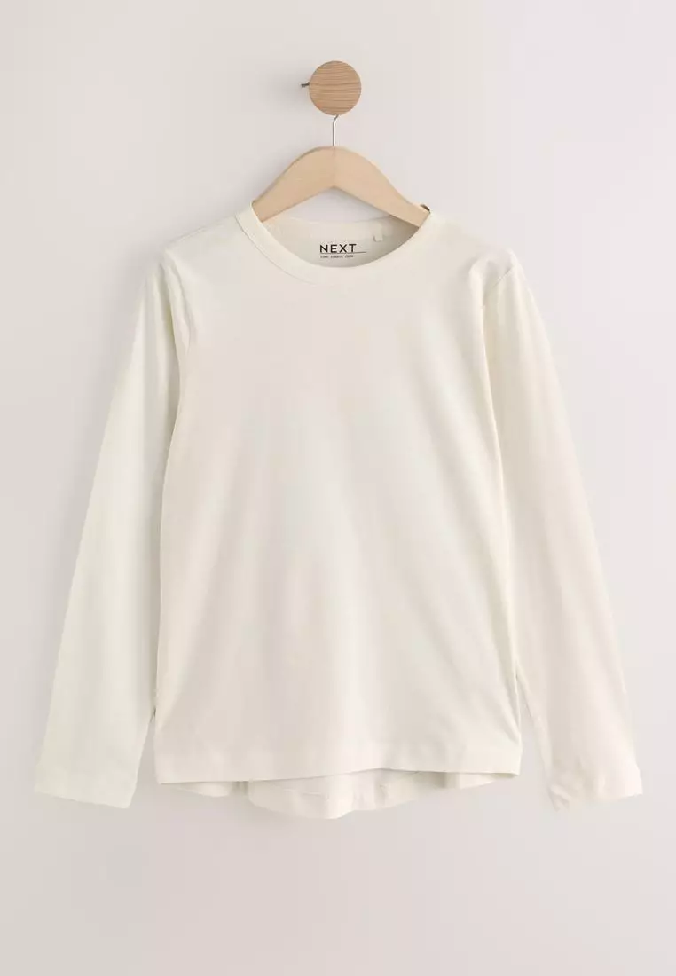 100% Cotton Long Sleeve T-Shirts 5 Pack