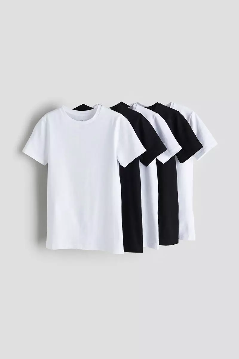 5-pack cotton jersey T-shirts