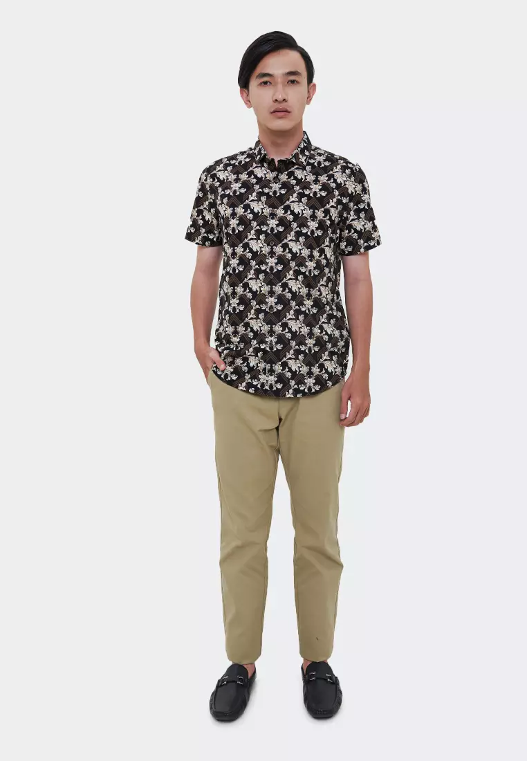 MANZONE Kemeja lengan pendek IDRIS