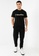 CALVIN KLEIN black Mix Media Jogging Pants - Calvin Klein Jeans F8E53AA622A25DGS_3