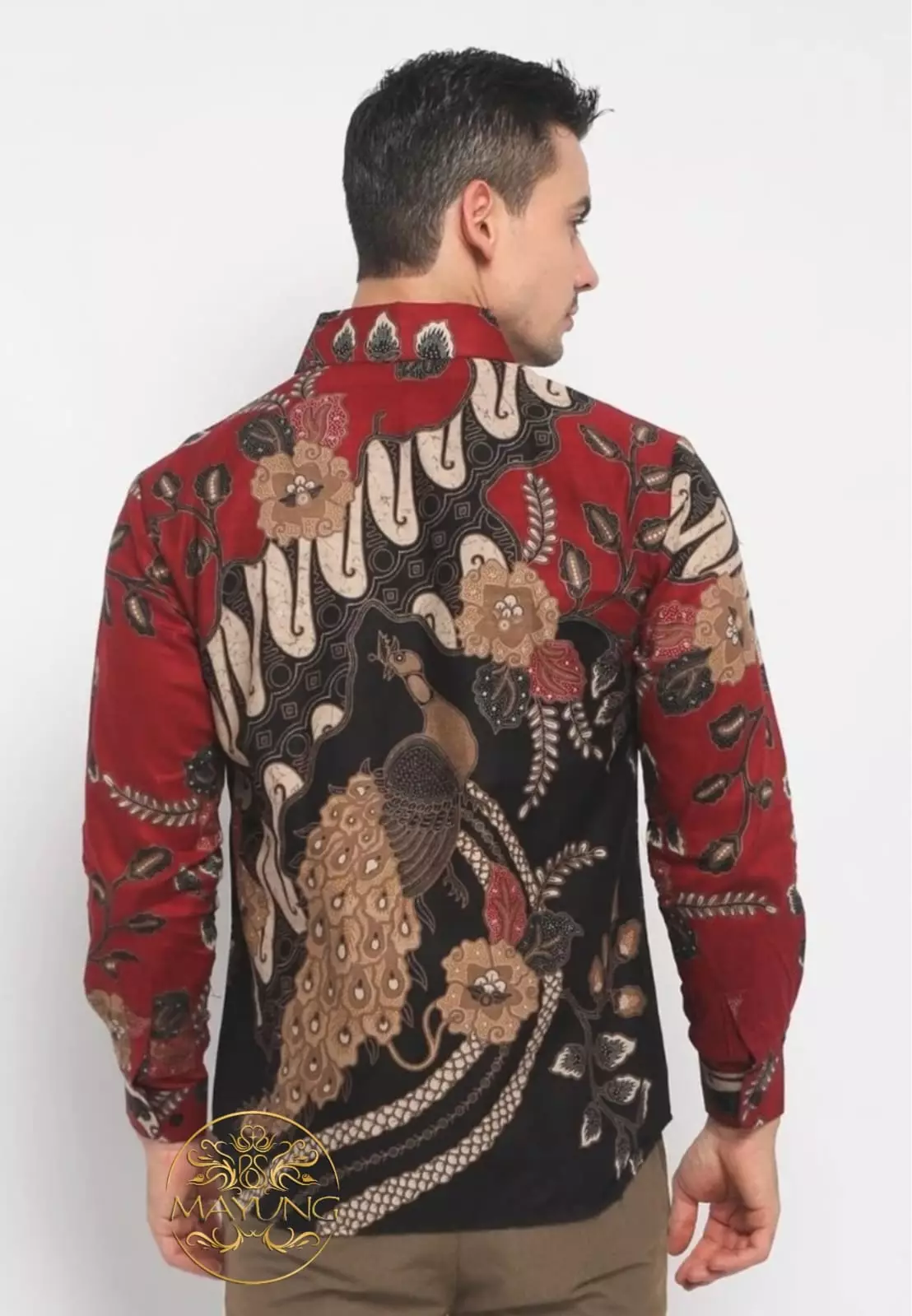 Aditya Mintragna Kemeja Batik Pria Premium Slimfit Modern Lengan Panjang