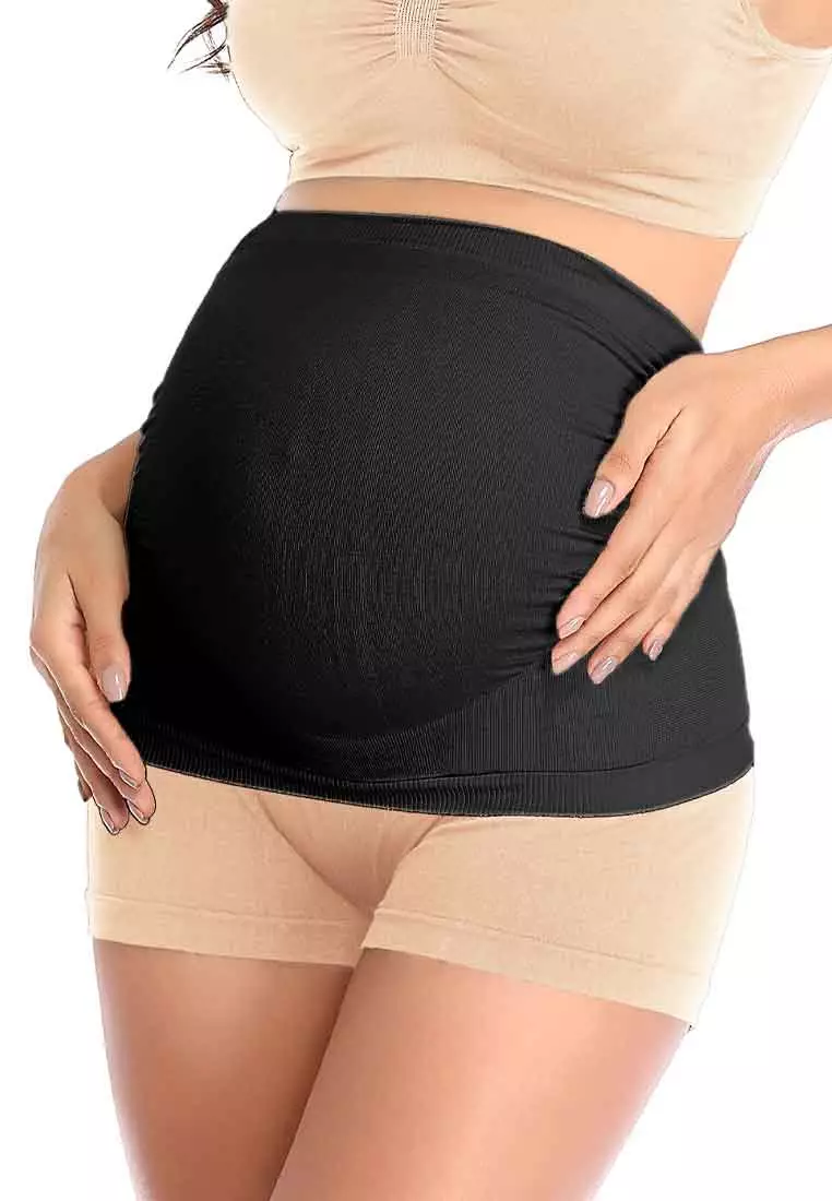 Black Pregnancy Belly Support Band