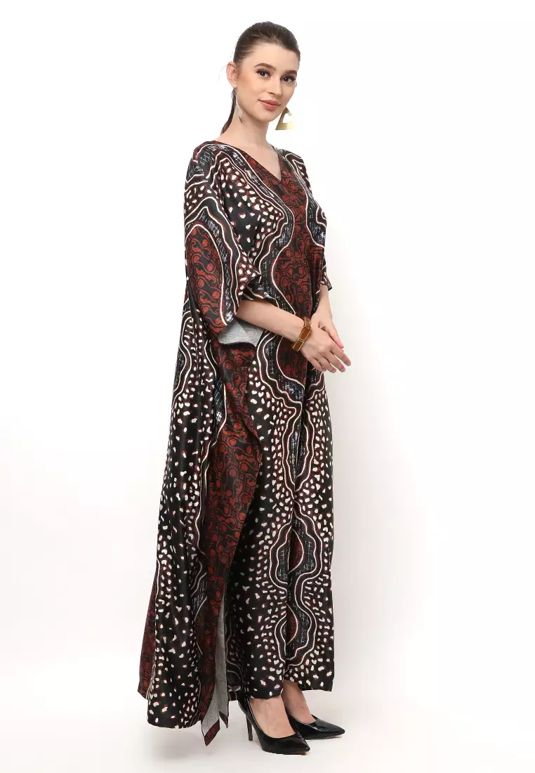 Kanzi Exclusive Short Sleeve Batik Kaftan