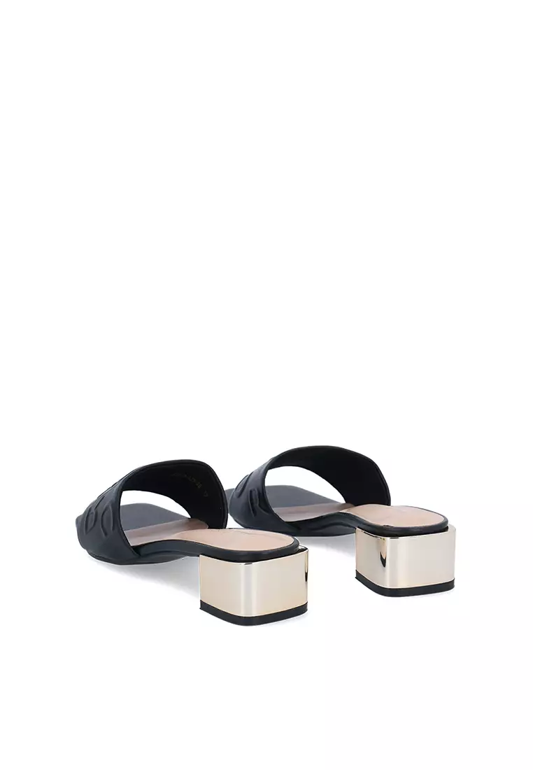 Black CR Mabel Chunky Sandals