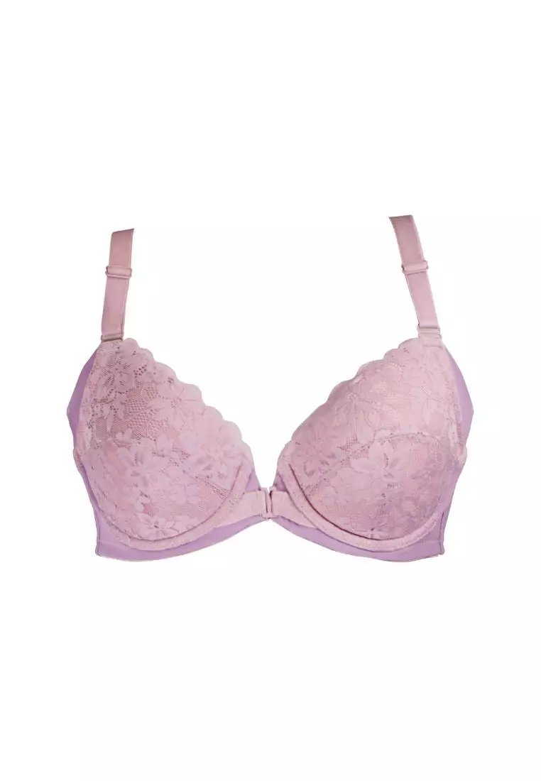 Full Cup Lacey Bra (LB4336 PI)