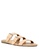 London Rag beige Nude Multi Strap Buckle Flat Sandals 69FBDSHF47D181GS_2