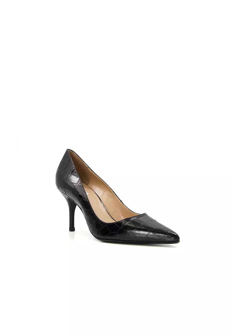 Dune heels black top