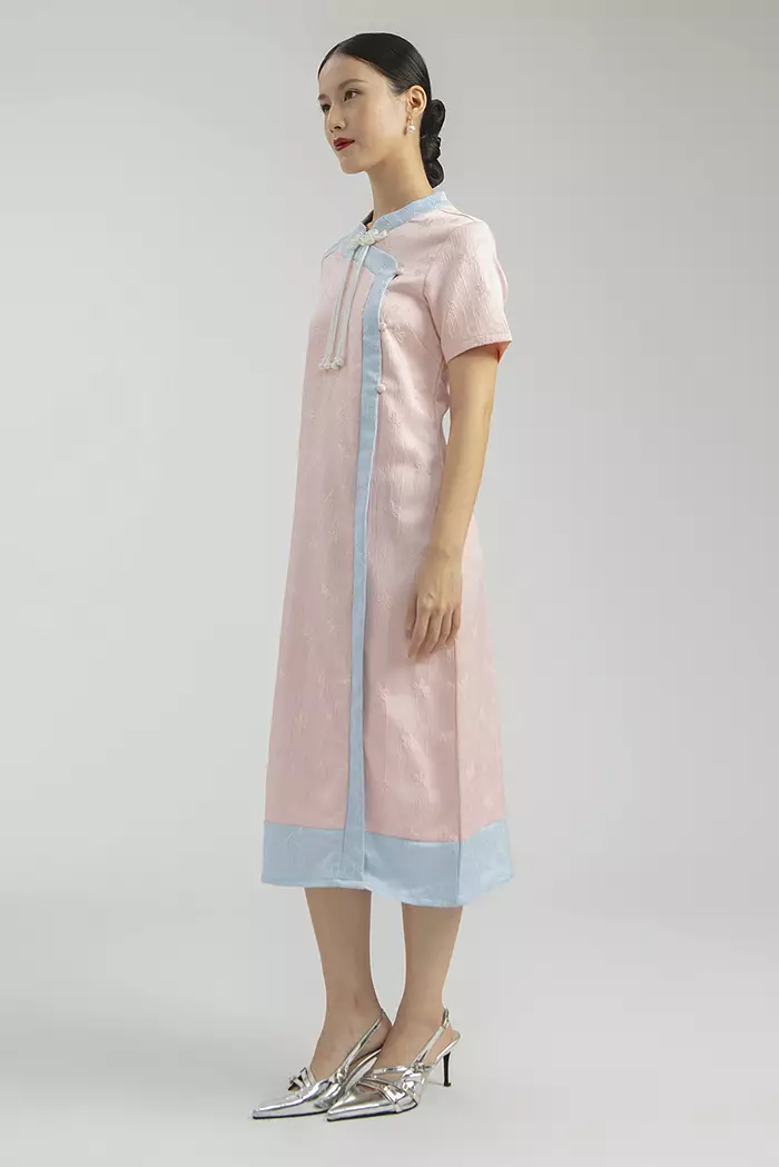 COTTONINK - Dress Wanita Pink Daiyu #CNYCollection
