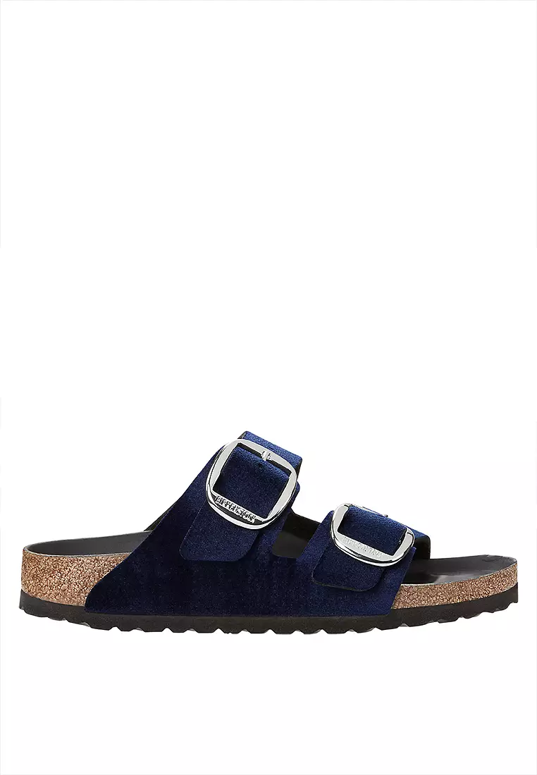 Discount on Birkenstock  shoes - SKU: Arizona Big Buckle Velvet