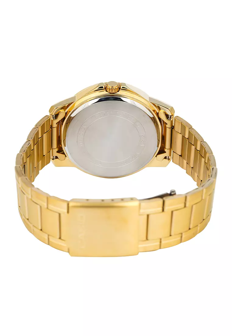 Jam Tangan Pria Casio Standard Series MTP-V004G-1C - Stainless Steel