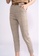 miss Viola beige CHECK TAPERED PANTS WITH LEATHER BELT 66191AA672CA84GS_3
