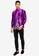 Gene Martino purple Men's Batik Shirt 8AD91AA7A21982GS_4