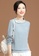 A-IN GIRLS blue Versatile Striped Long Sleeve Sweater T-Shirt 7BF96AAA34864BGS_3