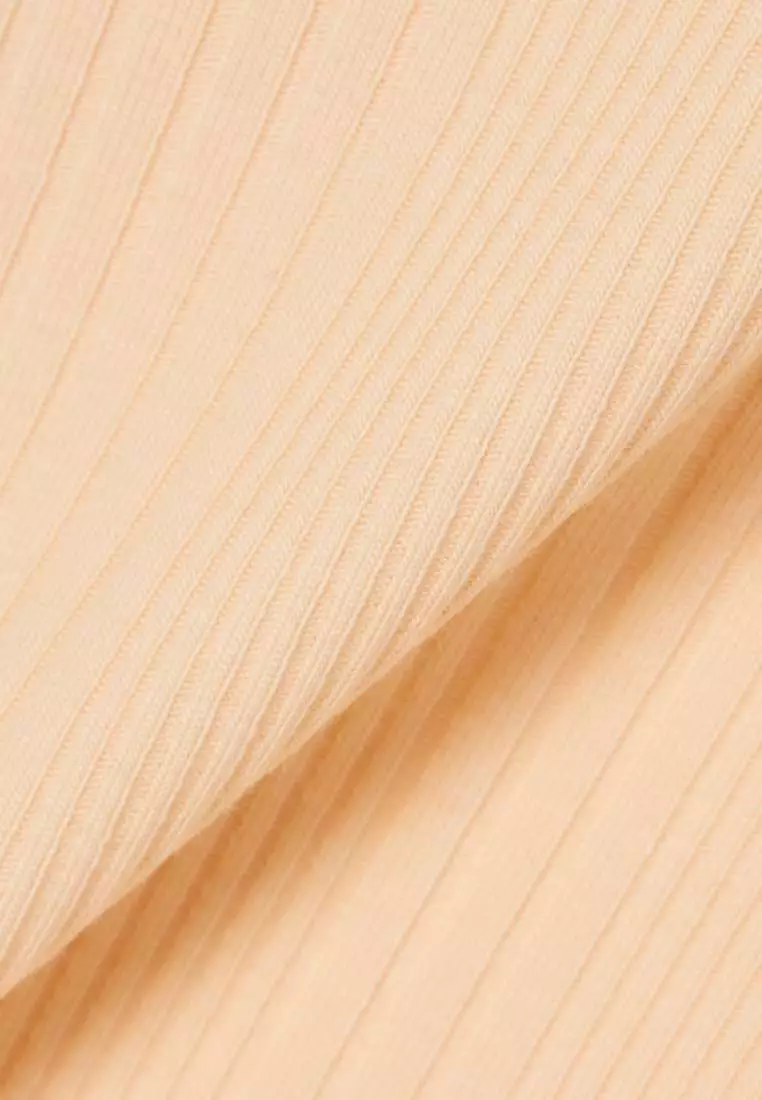 Slim Fit Ribbed Cotton Tank Top