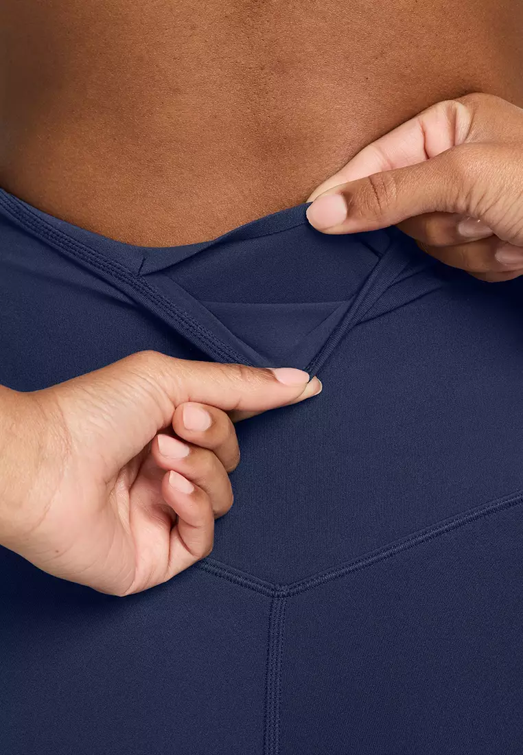 Zenvy Gentle-Support High-Waisted 5" Biker Shorts