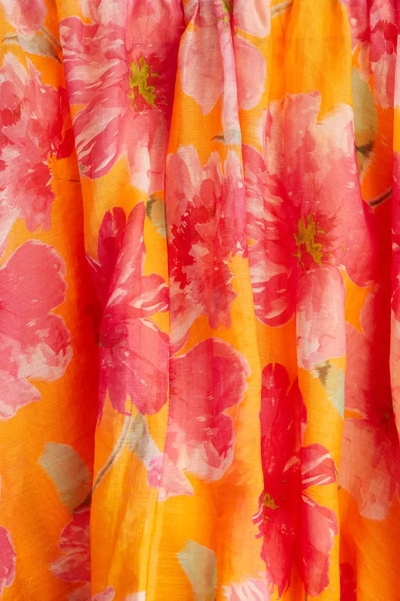 Bubble-hem mini skirt