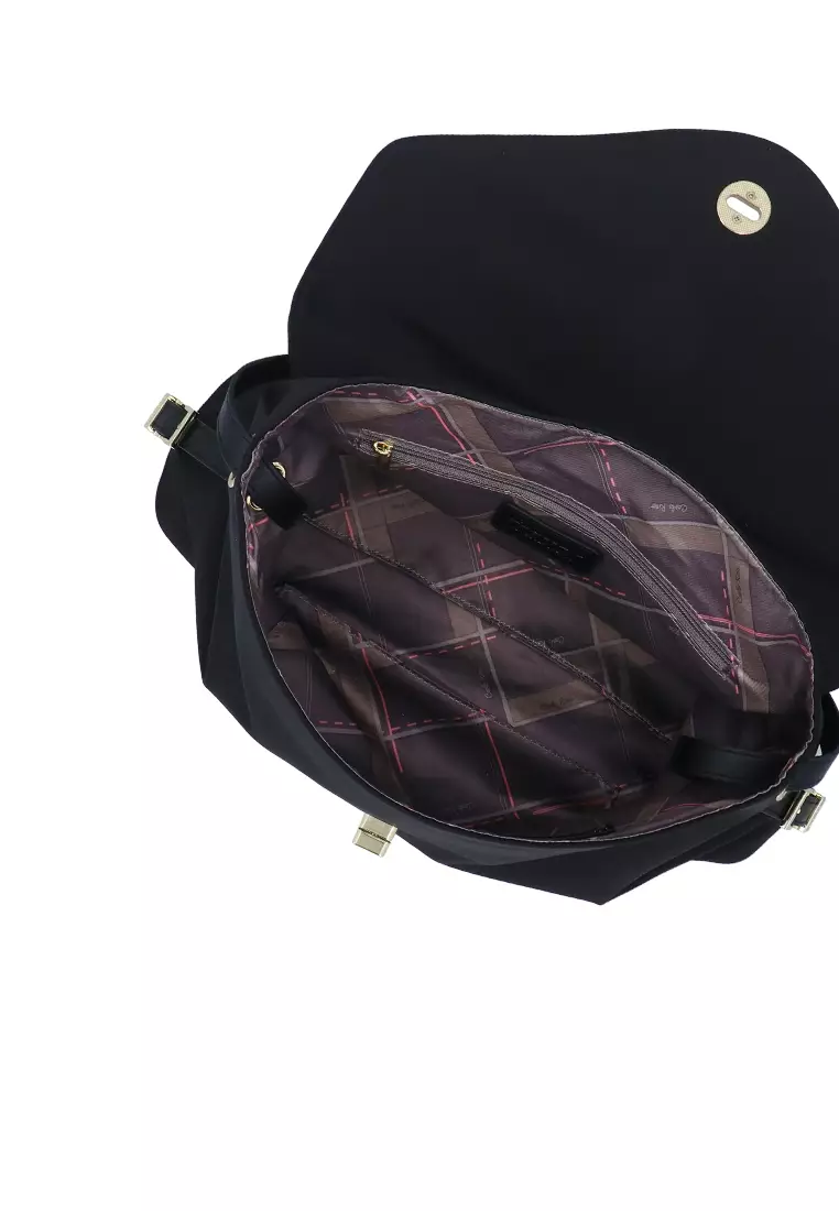 The Slouch Nylon Shoulder Bag M - Black