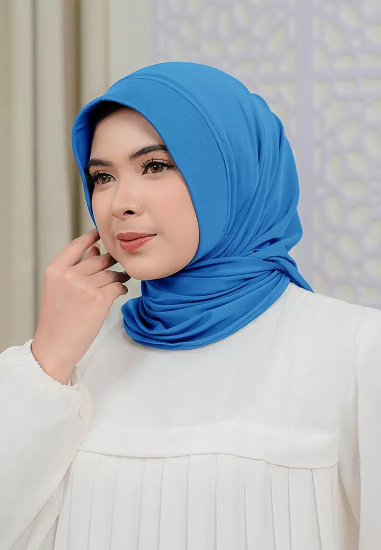 HIJAB INSTAN SOFTPAD AMEENA - MARINE