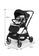Prego black and grey and white and multi Prego Sultan Two Way Facing Baby Stroller (0-30kg) DA210ESCCE053BGS_8