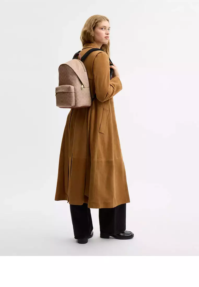 Buy COACH Taylor Small Backpack In Signature Canvas 2026 Online ...