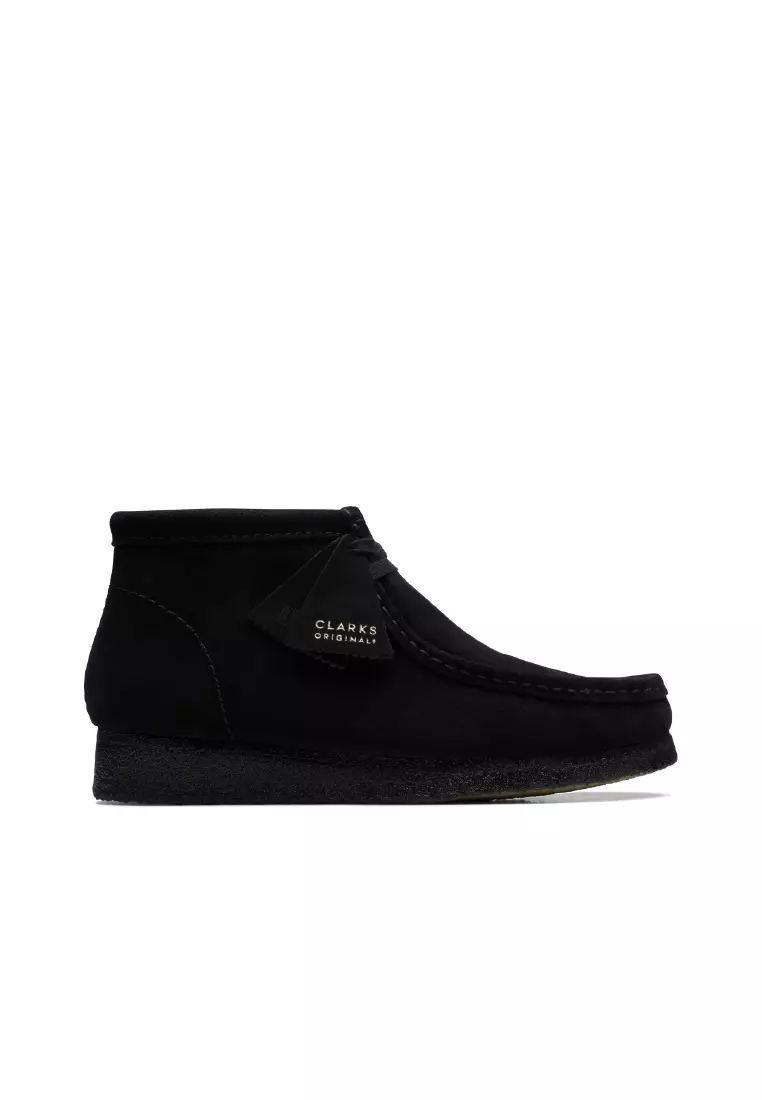 Buy Clarks Mens Wallabee Boot Black Sde Online | ZALORA Malaysia