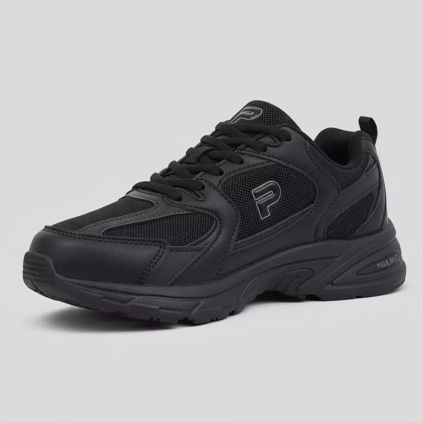 PAULMAY - Sepatu Sneakers Mono Series Black
