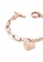 YOUNIQ YOUNIQ FABE 18K Rosegold Titanium Steel Chain Bracelet with Wing Dangle 0936CAC797D9C2GS_2