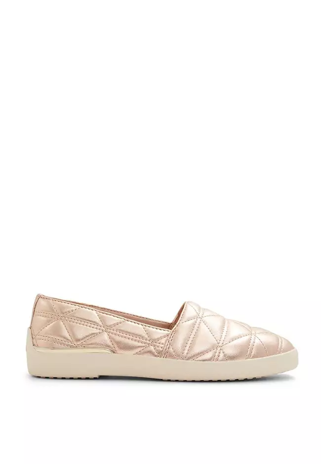 Quilted slip on shoes store