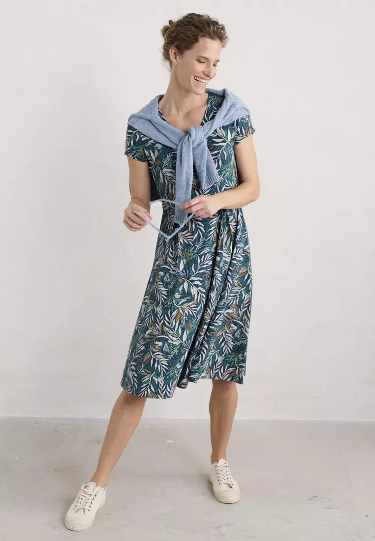 Buy Seasalt Cornwall Seasalt Cornwall Teal Pier View Dress 2024 Online ...