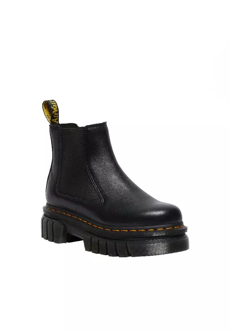 AUDRICK NAPPA LEATHER PLATFORM CHELSEA BOOTS