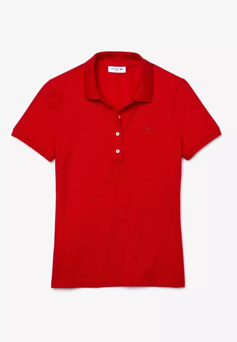 Women's Stretch Cotton Piqué Polo Shirt