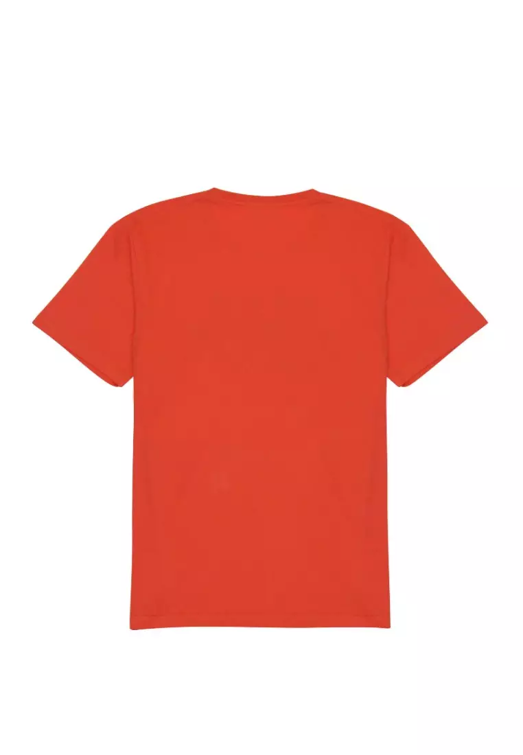Snapback T-Shirt Orange Dewasa Logo SB Snapback