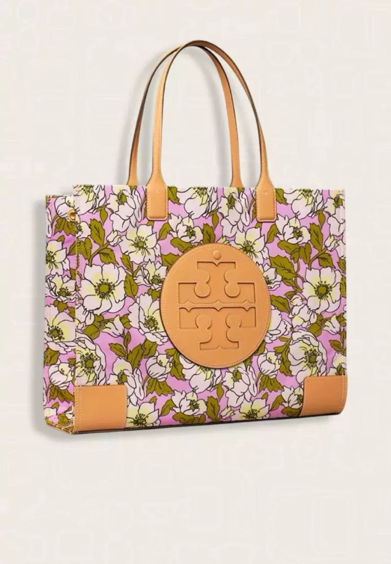 Tory Burch Floral Tote Bag Jual Tory Burch Tory Burch Ella Printed