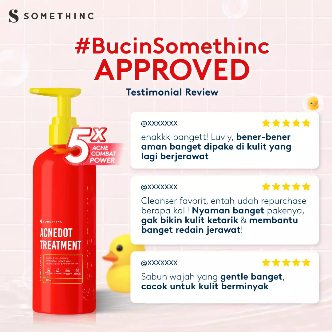 SOMETHINC ACNEDOT Treatment Low pH Cleanser - Sabun Cuci Muka Kulit Berjerawat