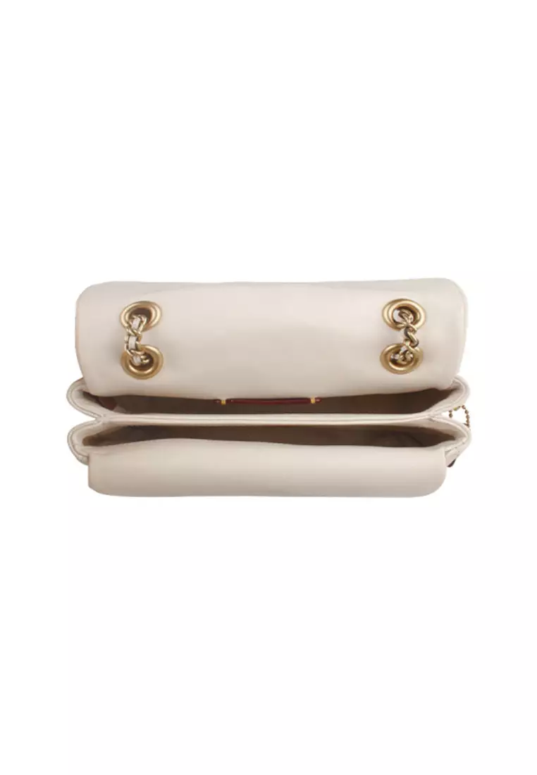 Tabby 女士單肩包白色CP149