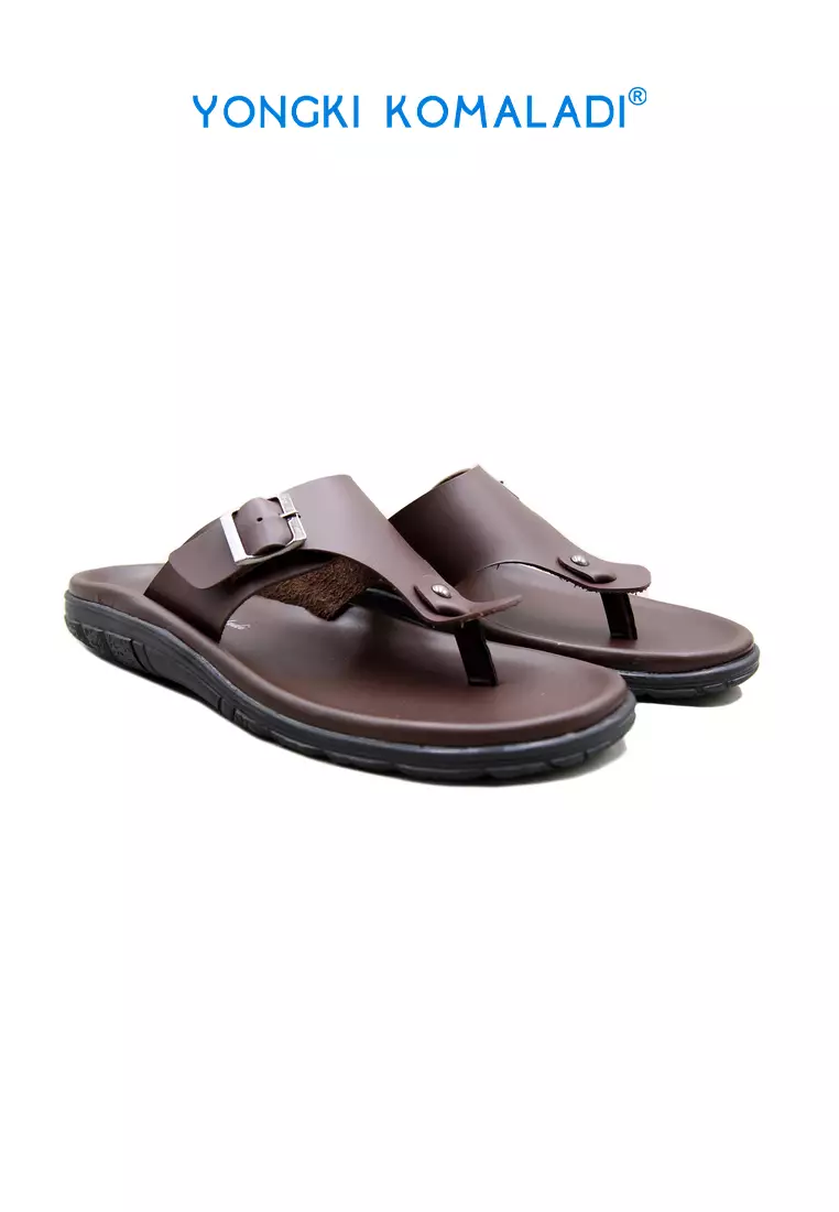 [ ORIGINAL ] YONGKI KOMALADI SANDAL OL-ESRF474-23 COFFEE