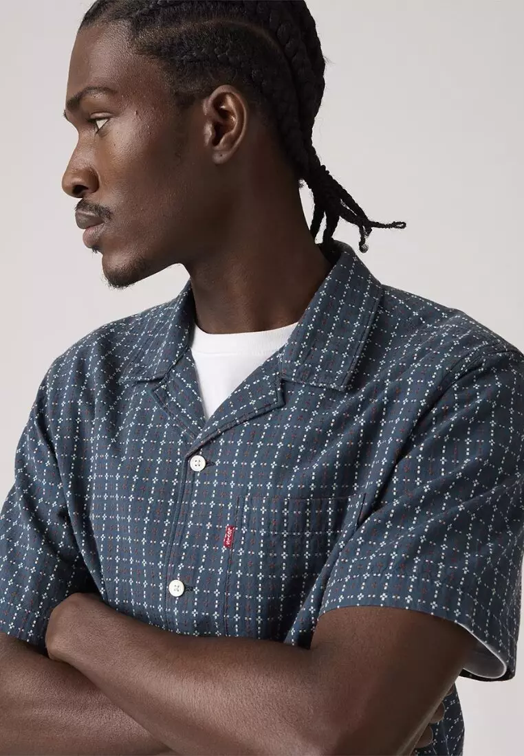 Levi's® Men's Short-Sleeve Sunset Standard Camp Shirt